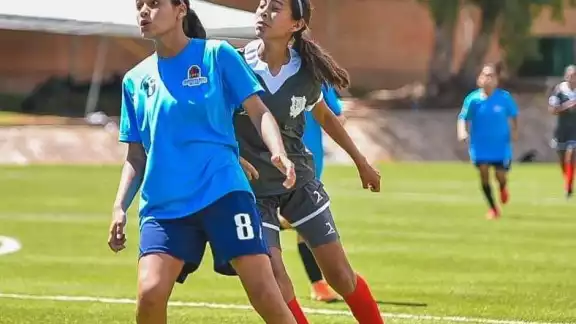 En el partido por el tercer lugar, las quintanarroenses enfrentaban al Instituto de Mexicanos en el Exterior (IME) En el partido por el tercer lugar, las quintanarroenses enfrentaban al Instituto de Mexicanos en el Exterior (IME)
