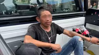 Vecinos de la SM 234 atraparon al presunto responsable de machetear a un hombre en Cancún 