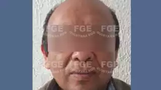 Luis “M” fue detenido en la calle Chilam Balam de la colonia Centro