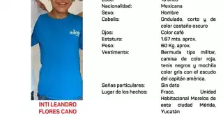 Familiares notificaron la desaparición del adolescente