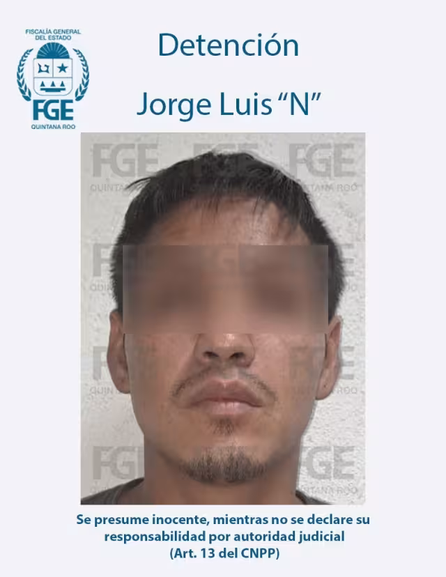 Fiscalía General del Estado detuvo al presunto hominicida del pasado 31 de octubre