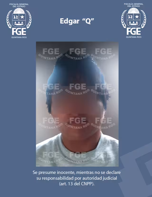 Edgar 'Q' portaba dosis de marihuana y cocaína al momento de su detención por policías en Cancún