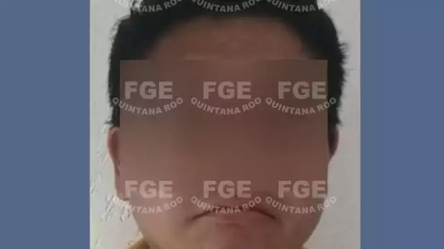 El imputado fue detenido en las calles de Playa del Carmen y fue trasladado al Centro de Reinserción Social