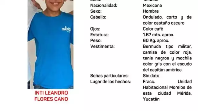 Familiares notificaron la desaparición del adolescente