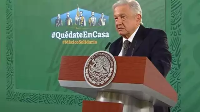 López Obrador, durante su conferencia de prensa