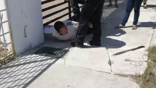 Sin golpes y menos linchamiento, los ciudadanos únicamente esperaron a que la autoridad municipal llegara