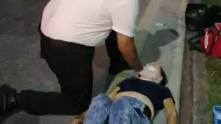 Ambos conductores fueron llevados a la dirección de Tránsito para los trámites correspondientes