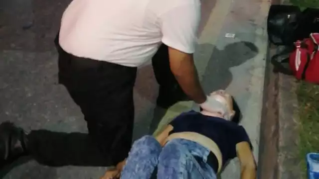 Ambos conductores fueron llevados a la dirección de Tránsito para los trámites correspondientes