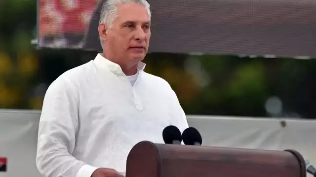 El Presidente de Cuba, Migue Díaz-Canel acudió a la región de Cienfuegos, donde habló sobre la corrupción existente en el país