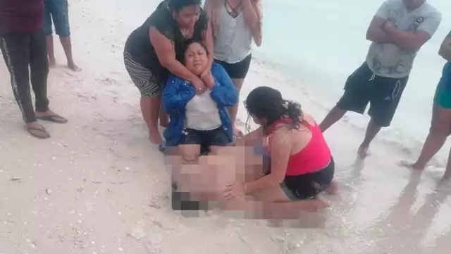 A Carlos lograron sacarlo a la orilla, pero no resistió.