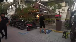 Una persona muerta y un herido fueron el saldo de un ataque a una cafetería en Playa del Carmen