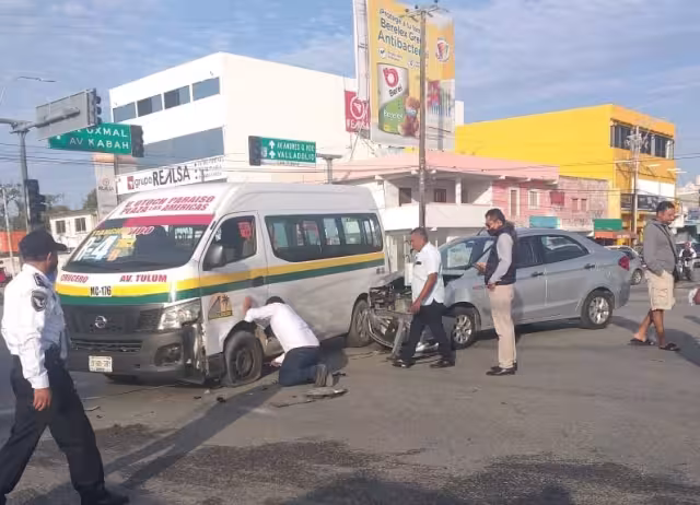 Así terminaron los vehículos involucrados