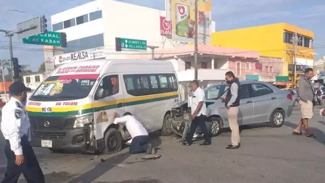 Así terminaron los vehículos involucrados