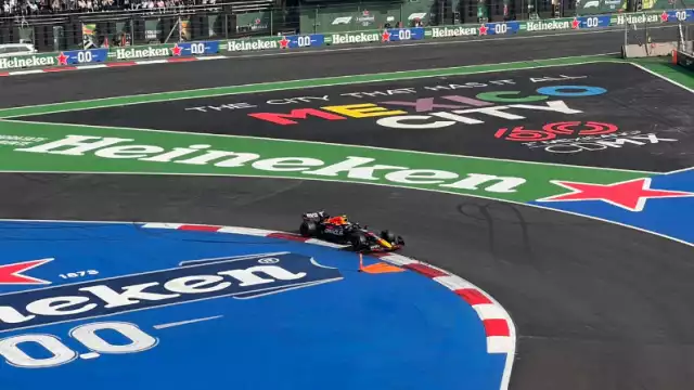 Sergio Pérez quedó relegado y largará en el cajón número 4 del Autódromo Hermanos Rodríguez,