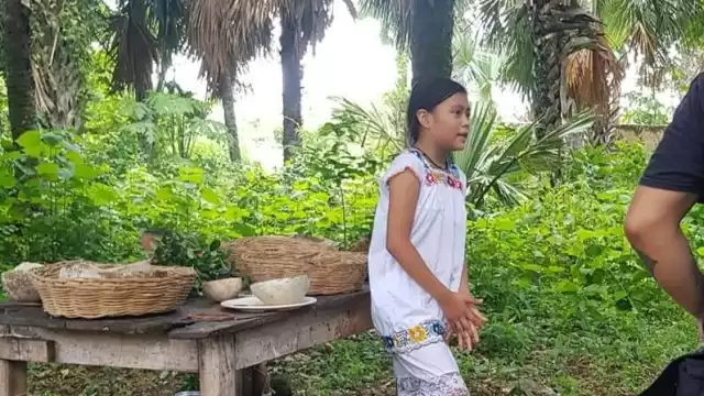 Oriana y su mamá son activistas de "Maxcanú Verde"