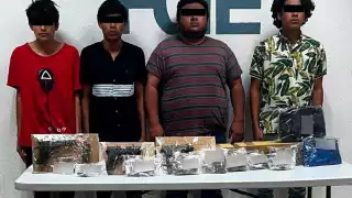 Capturan a “Tiro Loco” y cuatro más por homicidio calificado en Tulum