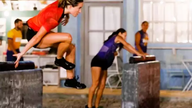 Mati Álvarez se enfrenta por la Sobrevivencia a Evelyn Guijarro. Foto: Twitter @ExatlonMX