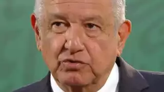 López Obrador, durante la mañanera de hoy