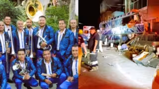 Cinco integrantes de la banda San Juan Bautista fallecieron por accidente. Foto: Especial