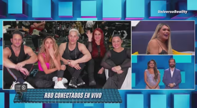 Esta fue la sorpresa de RBD a la Casa de los Famosos México