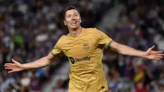 Asi fue el golazo de Robert Lewandowski en el triunfo del Barcelona ante el Mallorca: VIDEO