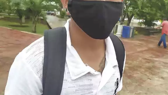 José Rodrigo Caamal Gutiérrez dijo que a él sólo le hablaban del VIH en la escuela.