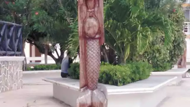 Sus dos piezas de madera tienen un costo de 150 mil pesos.