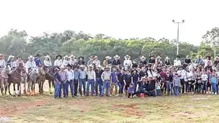 Vaqueros de Yucatán olvidan la pandemia en su Cabalgata Guadalupana