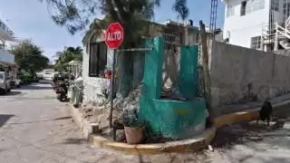 Los pozos de esta zona aún son útiles, aunque nada garantiza la calidad del agua