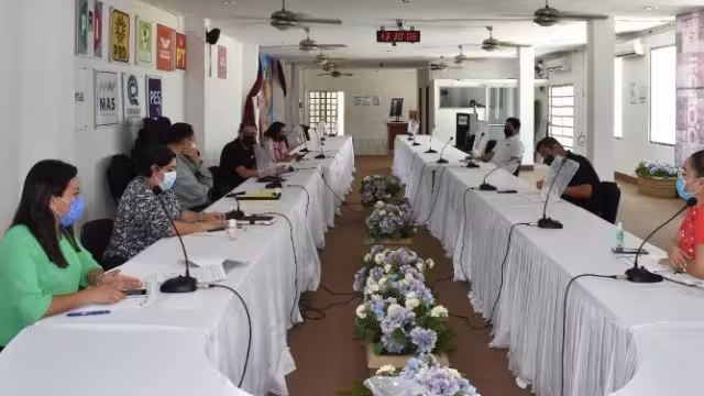 Octavio González Ramos del partido Encuentro Solidario, anunció que solicitarán su reincorporación como fuerza política local