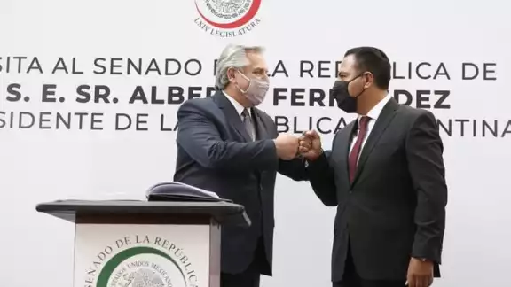 Alberto Fernández quiere hacer equipo con México
Alberto Fernández quiere hacer equipo con México
