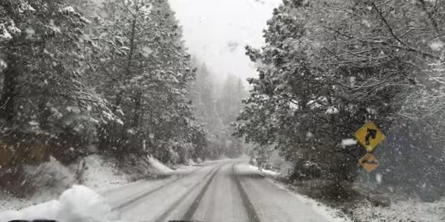 Por efecto de la primera tormenta invernal la temperatura mínima es de 8.9 grados