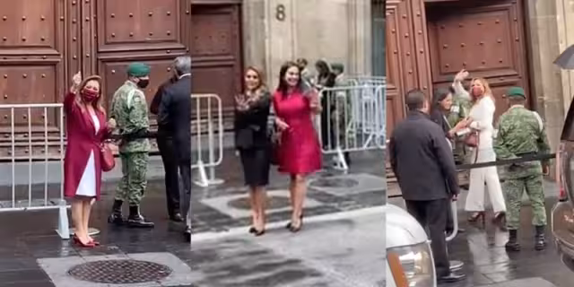 El presidente Andrés Manuel López Obrador comenzó una reunión con gobernadores electos de Morena