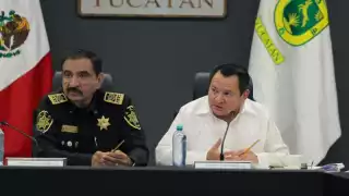 Joaquín Díaz Mena encabeza sesión de seguridad y reafirma su compromiso para fortalecer la paz en Yucatán