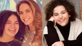 La joven conquistó el escenario con su imitación y el gran parecido con su mamá.