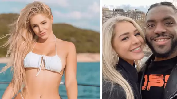 Así fue el momento en que modelo de OnlyFans ataca a su novio: VIDEO