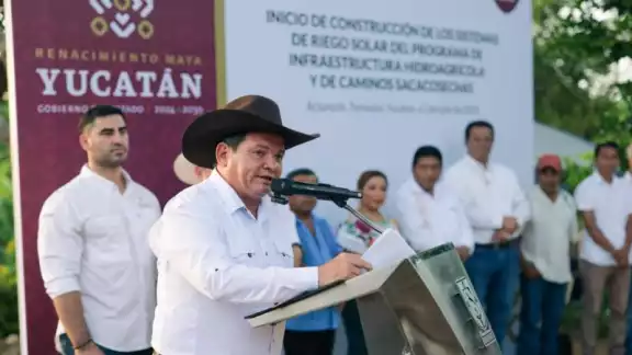 Gobierno del Estado respalda sector agrícola en Temozón Gobierno del Estado respalda sector agrícola en Temozón