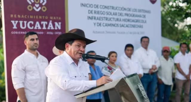 Gobierno del Estado respalda sector agrícola en Temozón