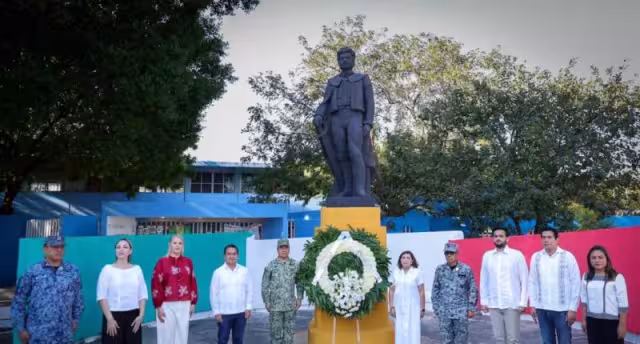 Gobierno del Estado conmemora aniversario luctuoso de Vicente Guerrero