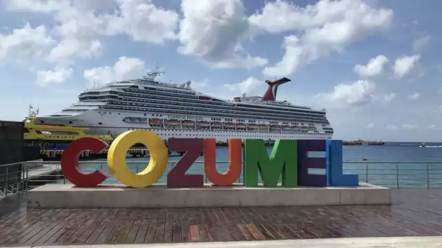 Los cruceros son una fuente de ingreso principal el Cozumel