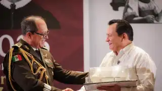 Conmemoran en Mérida el CXIII Aniversario del Ejército Mexicano y reconocen a 210 elementos