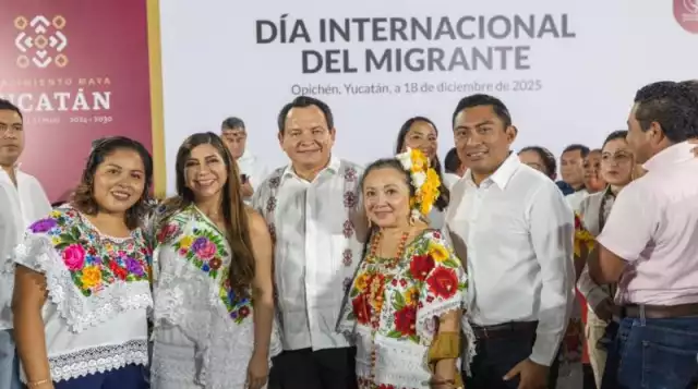 Joaquín Díaz Mena reafirma apoyo a migrantes yucatecos en el Día Internacional del Migrante