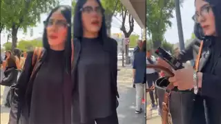 Se desconoce la identidad de la mujer, pero en redes sociales ya preguntan por ella