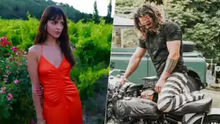 La mexicana y el protagonista de 'Aquaman' fueron fotografiados en la capital inglesa