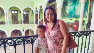 Heidy y Jorgito agradecieron el apoyo del gobernador Joaquín Díaz Mena