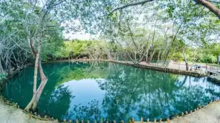 El Corchito surgió después del huracán "Gilberto". Foto: Especial