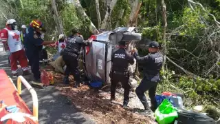 Nicolás y Lizeth fallecieron en un accidente el sábado y sus hijos siguen ingresados en el hospital