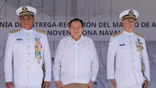 Novena Zona Naval renueva su mando para fortalecer coordinación en seguridad con Gobierno del Renacimiento Maya