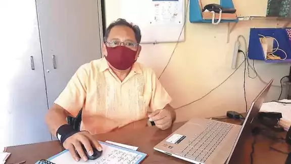 Efraín Palomo Fuentes, Supervisor de la zona  escolar 101