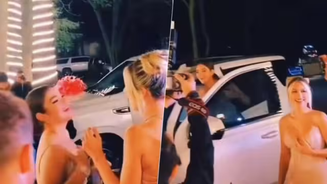 La actual esposa de Saúl Álvarez fue quien le regaló la lujosa camioneta a Emily Cinnamon por su cumpleaños 15